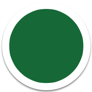 green circle background