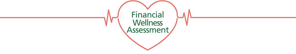 Heart image with title Financial Wellness Assessment